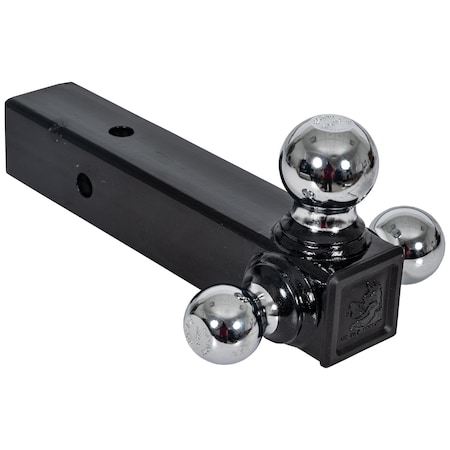 Buyers Products Tri-Ball Hitch with Chrome Towing Balls - 2-1/2 Inch Receiver 1802252
